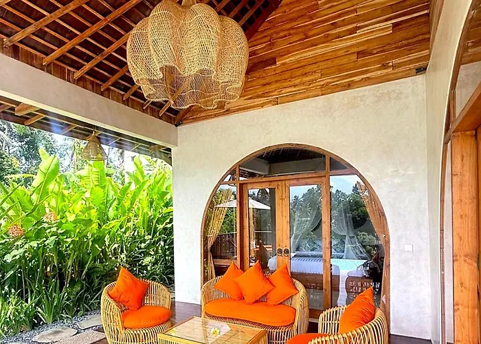 Les Mandarines - Rice Fields & Jungle Retreat Villa